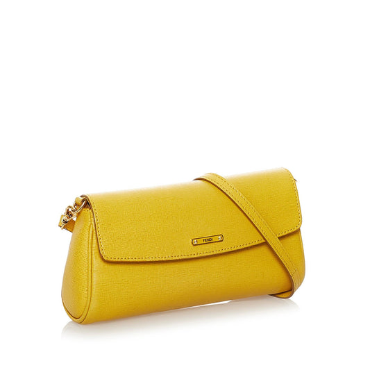 Luxury FendiLeather Crossbody Bag (SHG-32774)