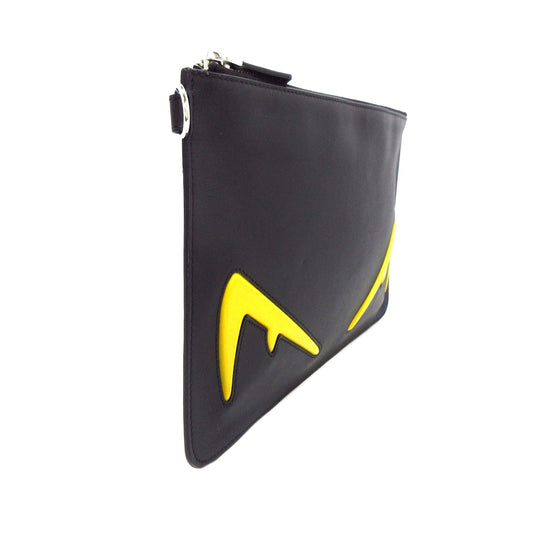 Luxury FendiLeather Monster Eyes Clutch (SHG-ORzmvv)