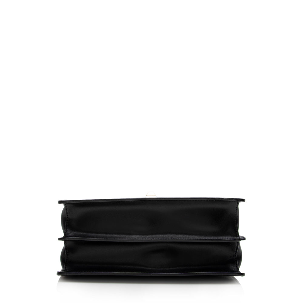Luxury FendiLeather Monster Eyes Kan I Medium Shoulder Bag (SHF-16010)