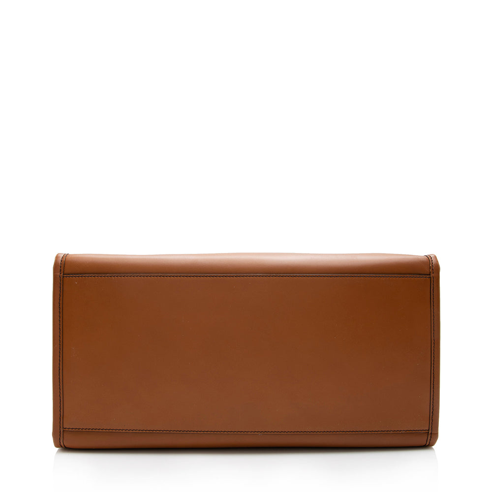 Luxury FendiLeather Sunshine Large Shopper Tote (SHF-18055)