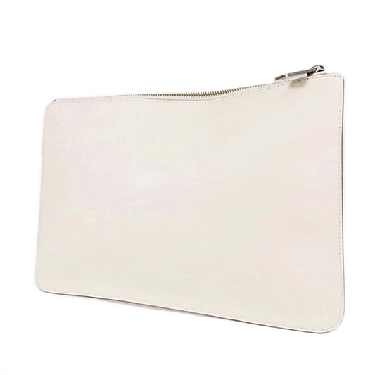 Luxury FendiLeather Vocabulary 3D Logo Zip Pouch (SHG-JtWzTA)