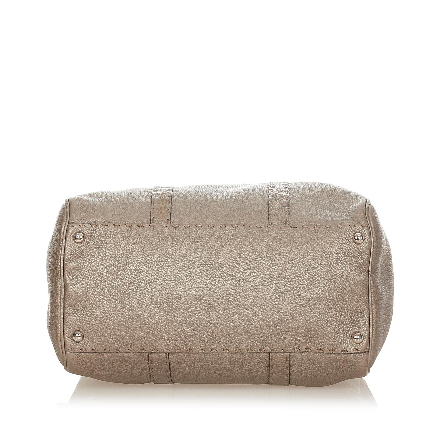 Luxury FendiLinda Leather Boston Bag (SHG-25378)