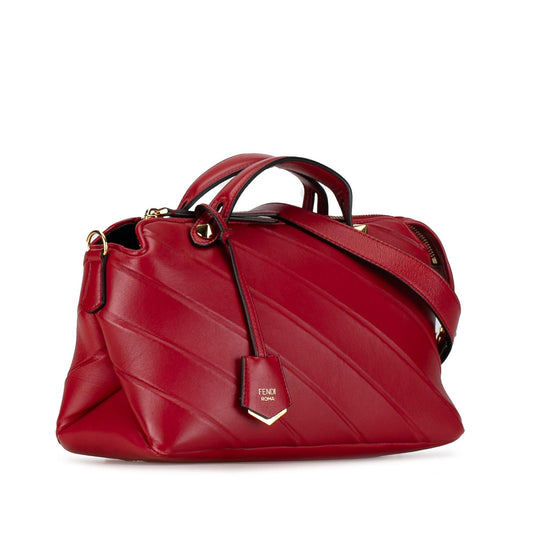 Luxury FendiMedium Diagonal Embossed Leather By The Way (SHG-qvHDEF)