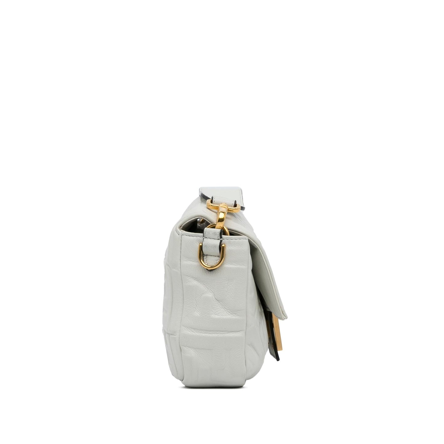 Luxury FendiMedium Embossed FF Baguette (SHG-DinKAf)