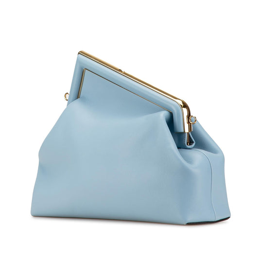 Luxury FendiMedium Leather Luxury FendiFirst Shoulder Bag (SHG-l6aOsB)