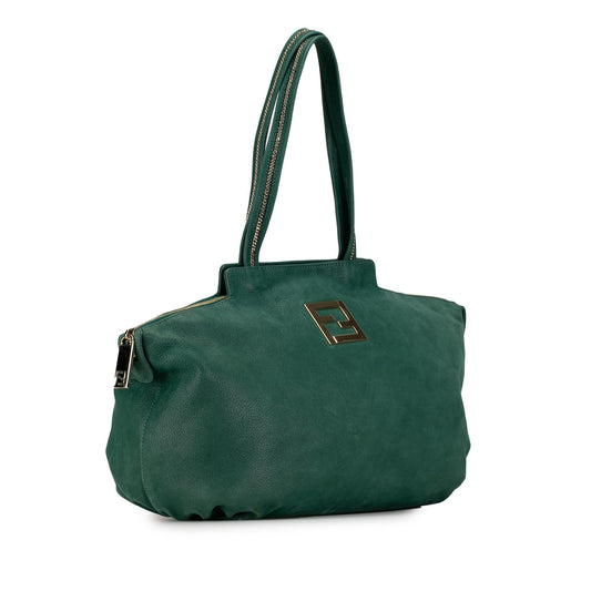 Luxury FendiMedium Nubuck Chains Tote (SHG-3jGPAd)