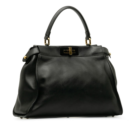 Luxury FendiMedium Peekaboo Satchel (SHG-5f472J)
