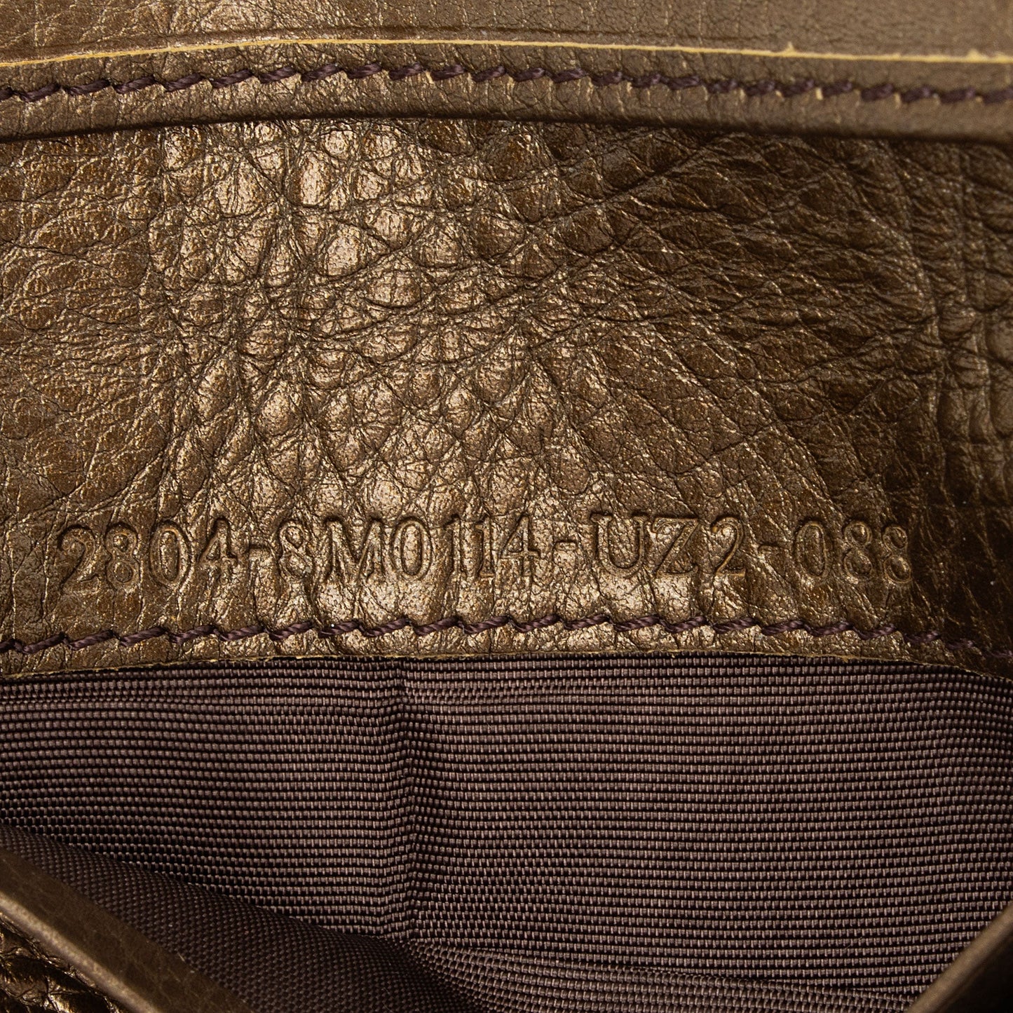 Luxury FendiMetallic Zucca Compact Wallet (SHF-JIlxwg)
