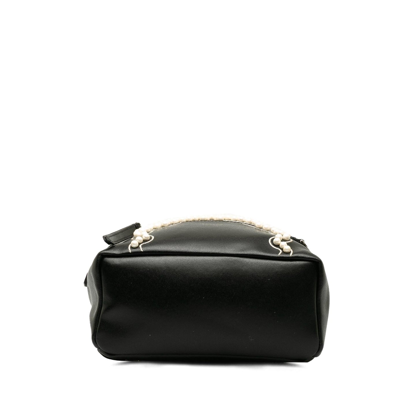 Luxury FendiMini By The Way Ribbon Pearl Backpack (SHG-ojljc6)