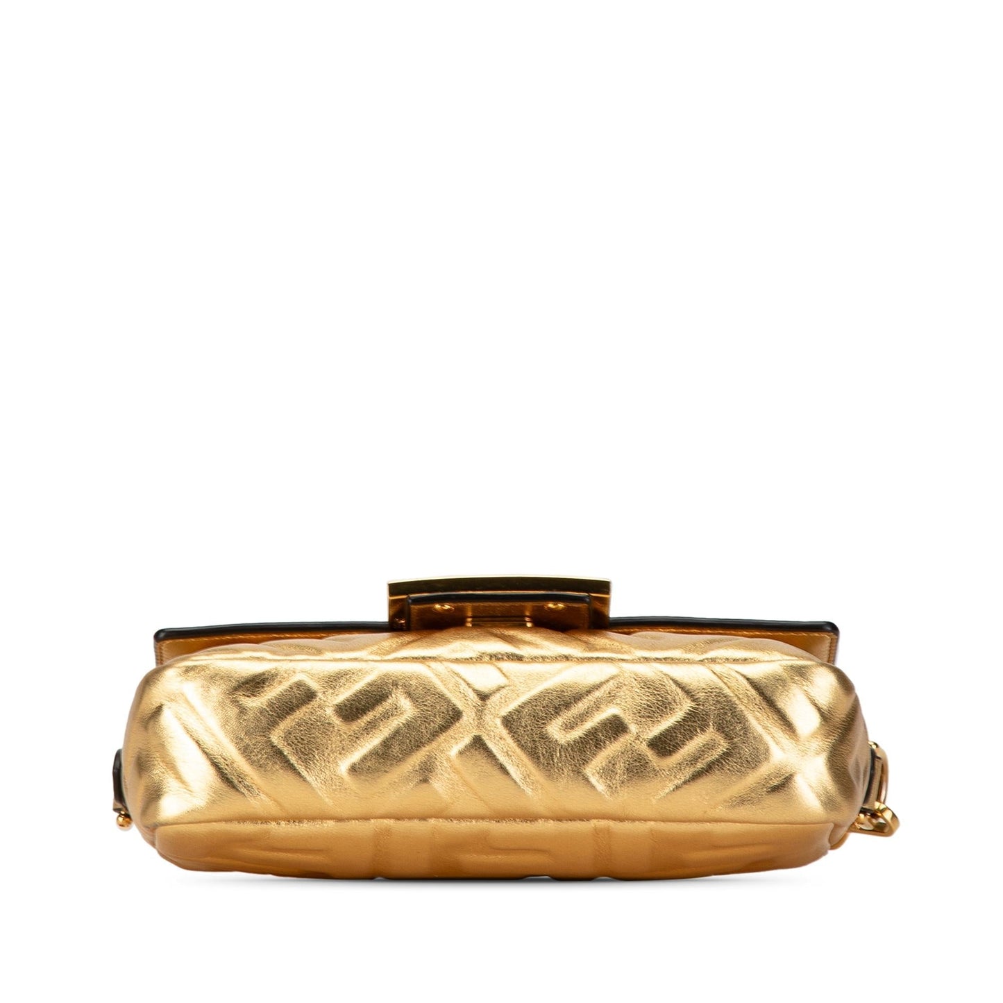Luxury FendiMini Embossed Zucca Baguette Satchel (SHG-Nn3PEu)