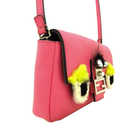 Luxury FendiMonster Leather Crossbody Bag (SHG-32005)