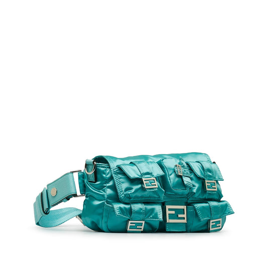 Luxury FendiNylon Multipocket Baguette (SHG-SiAUpH)