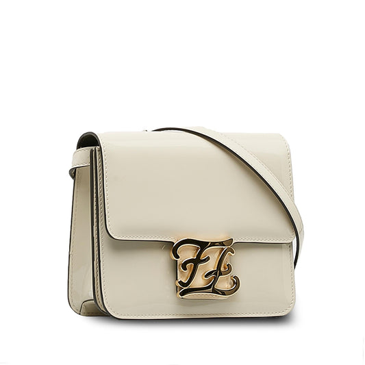 Luxury FendiPatent Karligraphy Crossbody Bag (SHG-0iNckf)