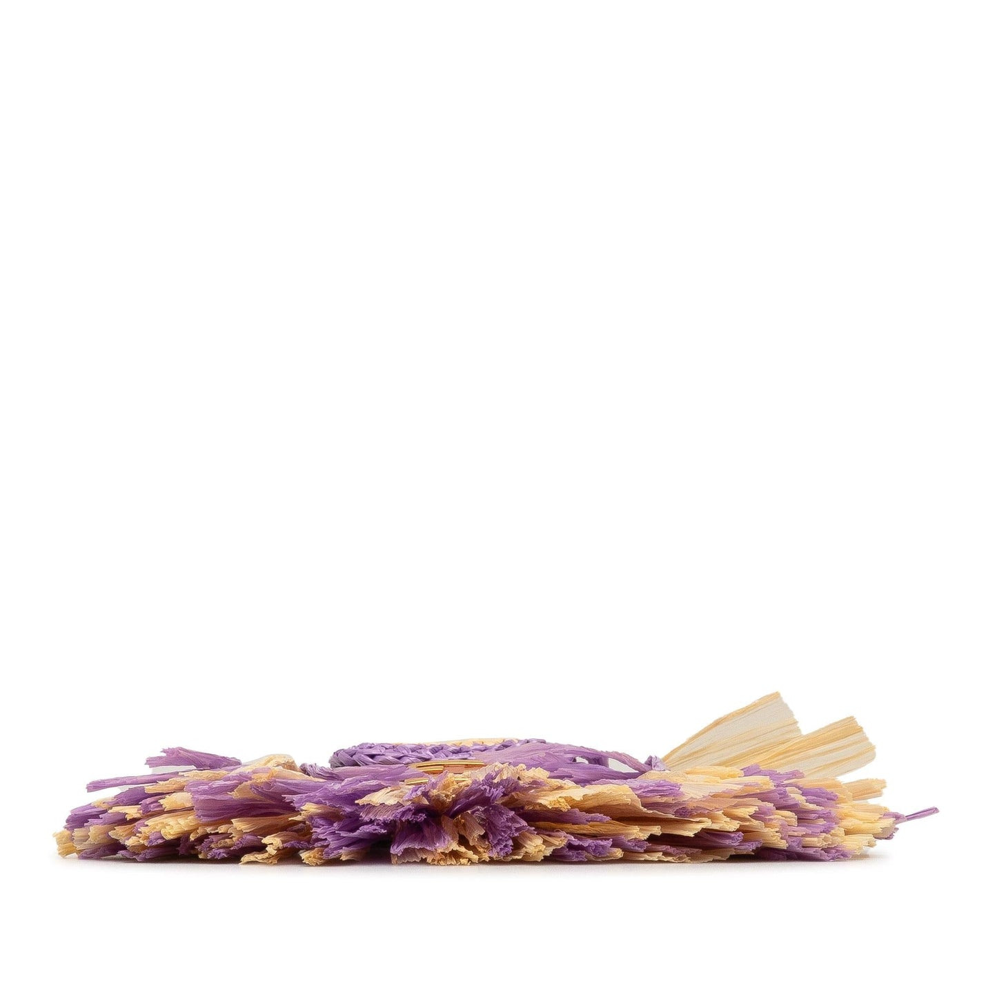 Luxury FendiRaffia Intreccio Pico Baguette (SHG-DjF5h6)