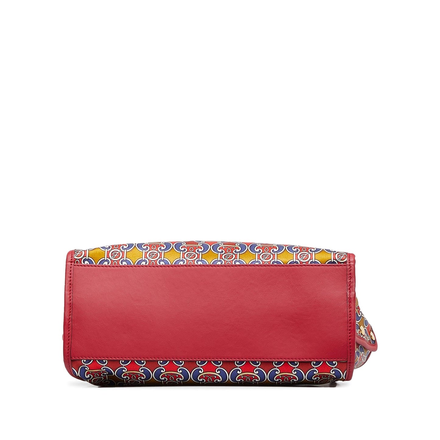 Luxury FendiRoyale Print Stamp Patch Runaway Handbag (SHG-ssvDBS)
