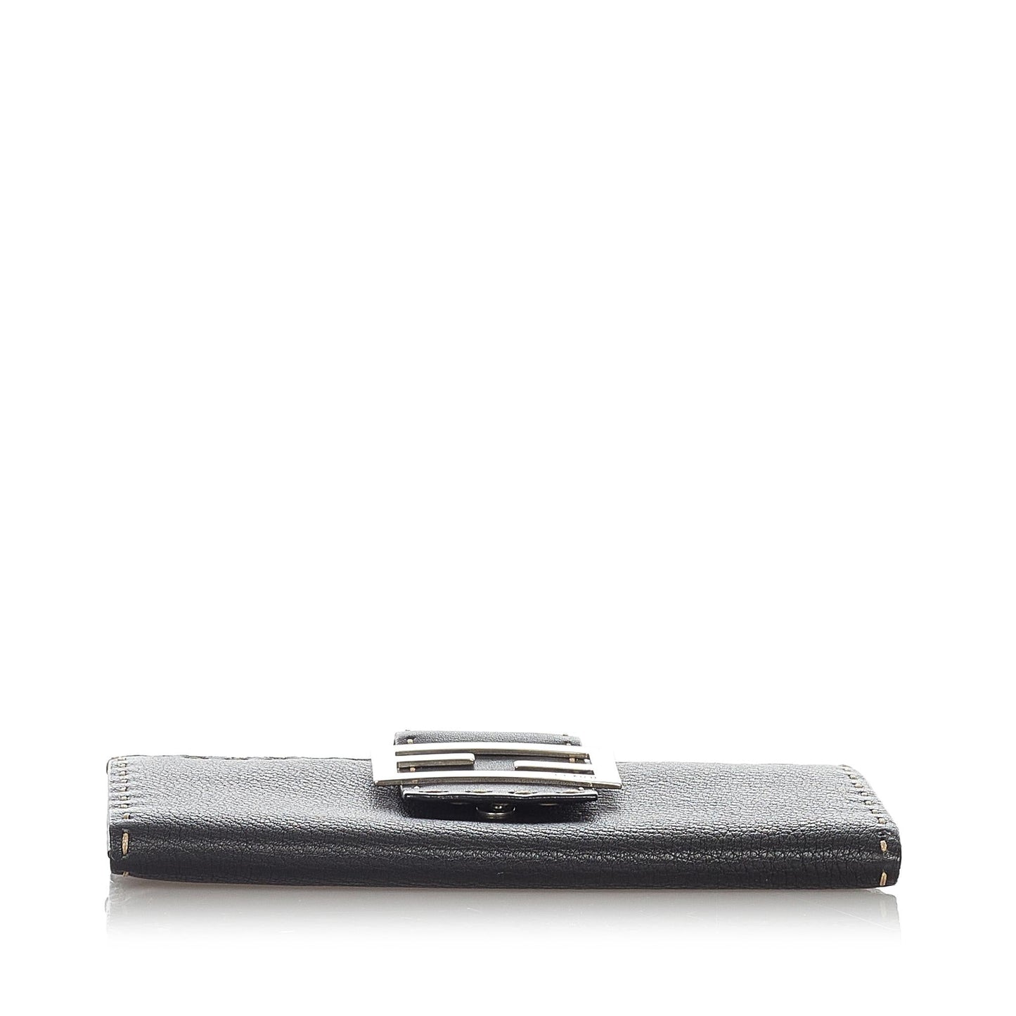 Luxury FendiSelleria Leather Long Wallet (SHG-23841)