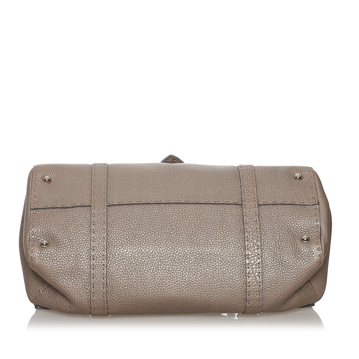 Luxury FendiSelleria Linda Leather Handbag (SHG-33666)