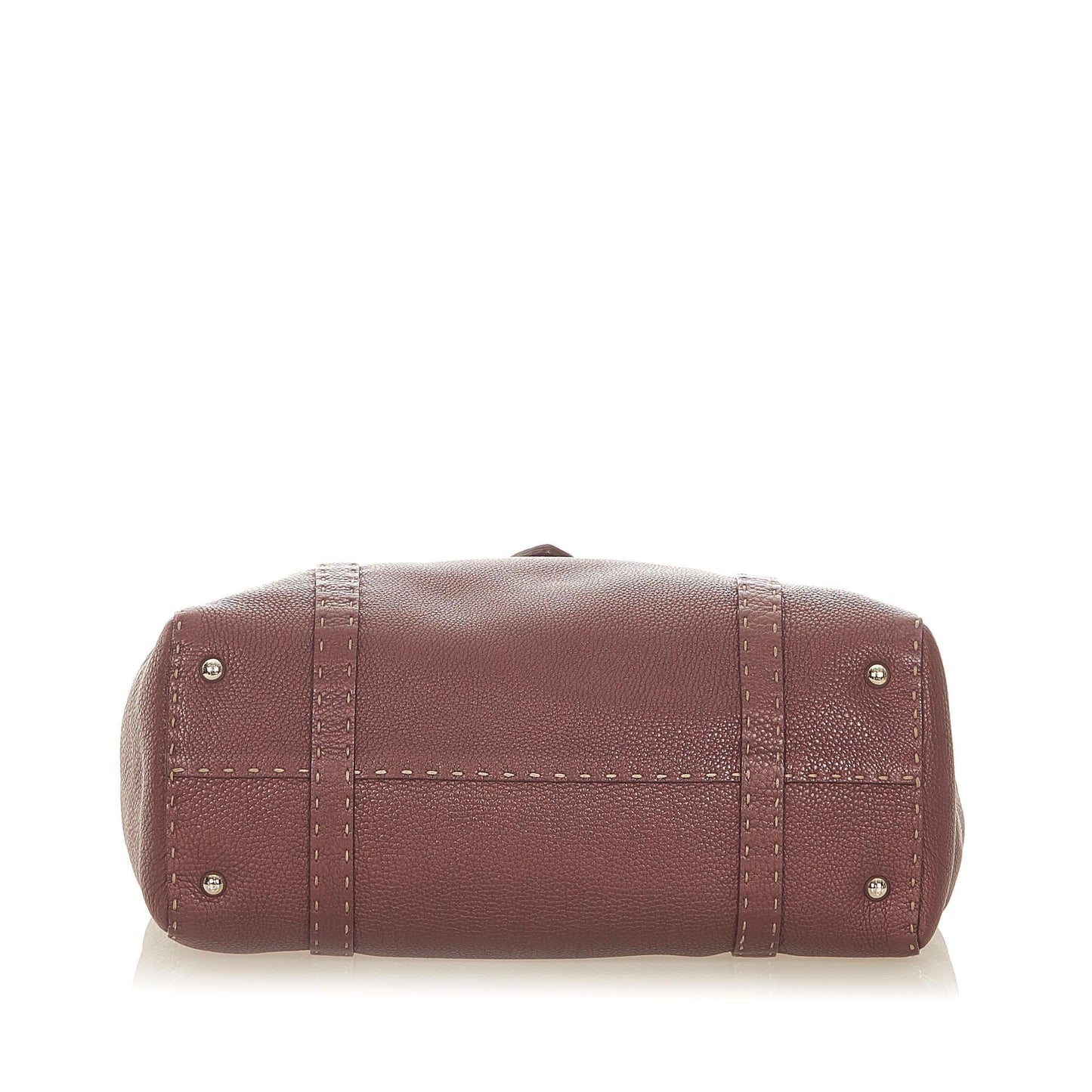 Luxury FendiSelleria Linda Leather Shoulder Bag (SHG-31687)
