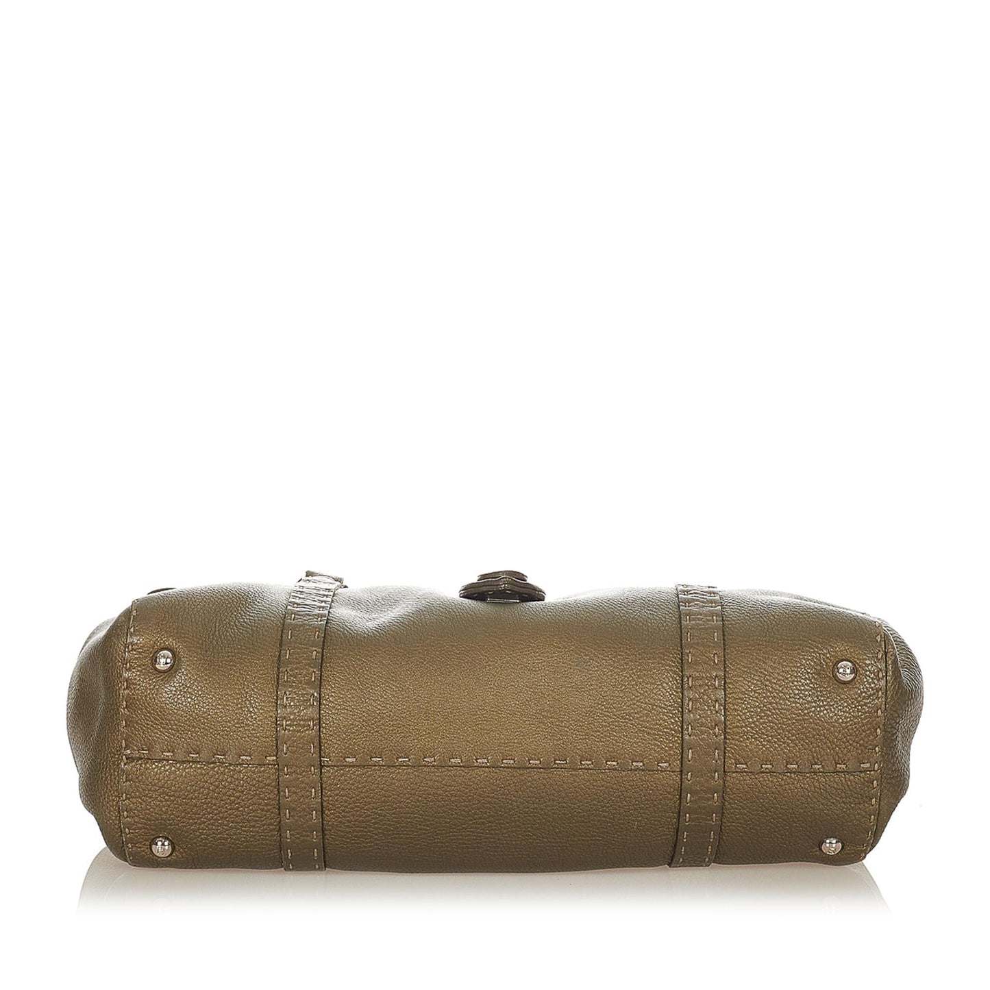 Luxury FendiSelleria Linda Leather Shoulder Bag (SHG-31877)