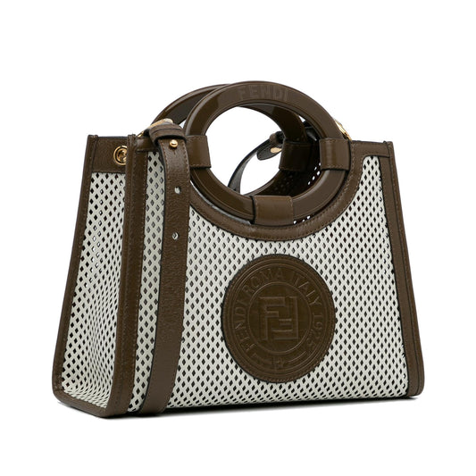Luxury FendiSmall Perforated Runaway Tote Bag (SHG-cYlvjD)