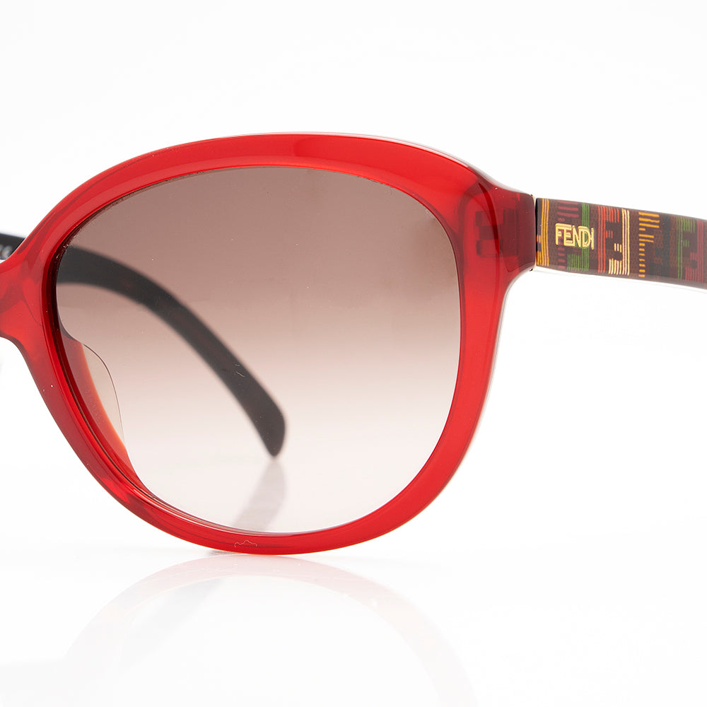 Luxury FendiSquare FF Logo Sunglasses (SHF-18794)