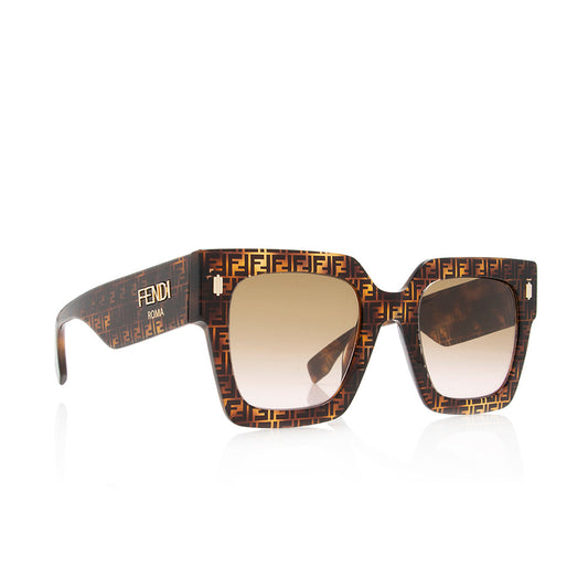 Luxury FendiSquare FF Logo Sunglasses (SHF-21247)