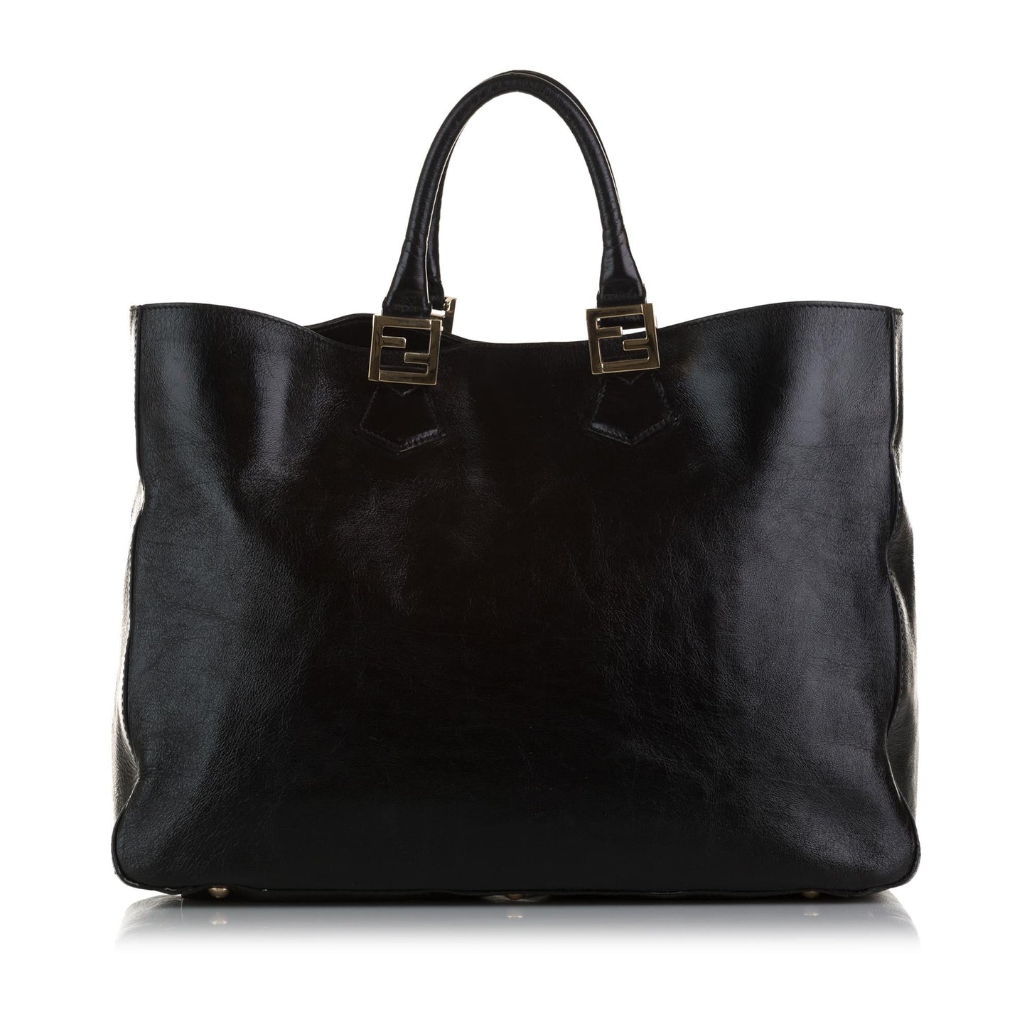 Luxury FendiTwins Leather Tote Bag (SHG-5TD57t)