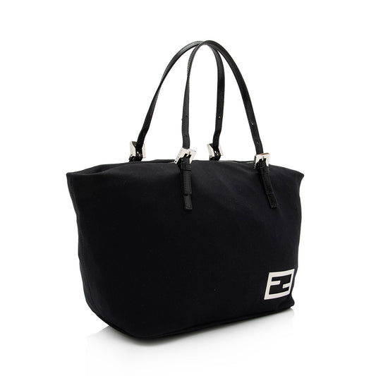 Luxury FendiVintage Neoprene Mini Roll Tote (SHF-hOncyE)