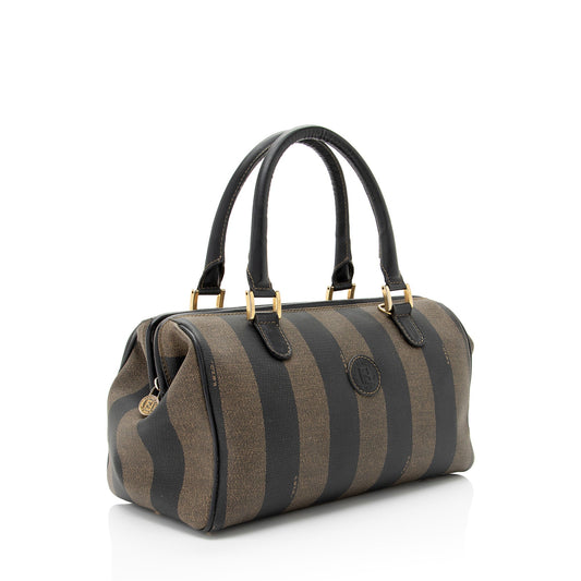 Luxury FendiVintage Pequin Satchel (SHF-p2iSKx)