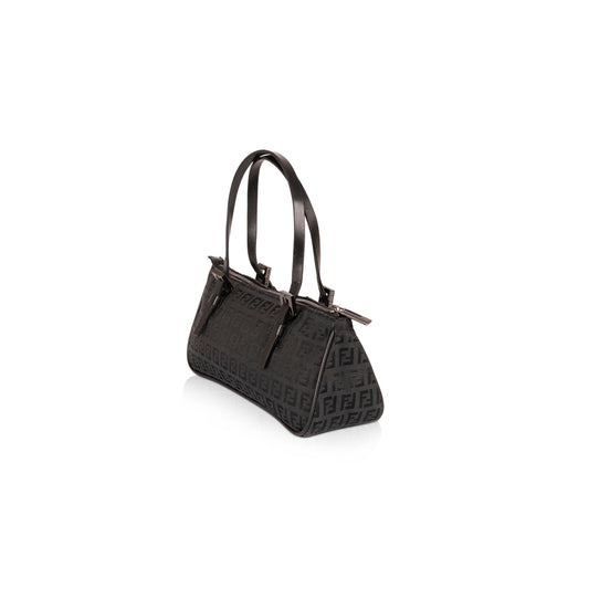 Fendi Vintage Small Zucchino Handle Bag