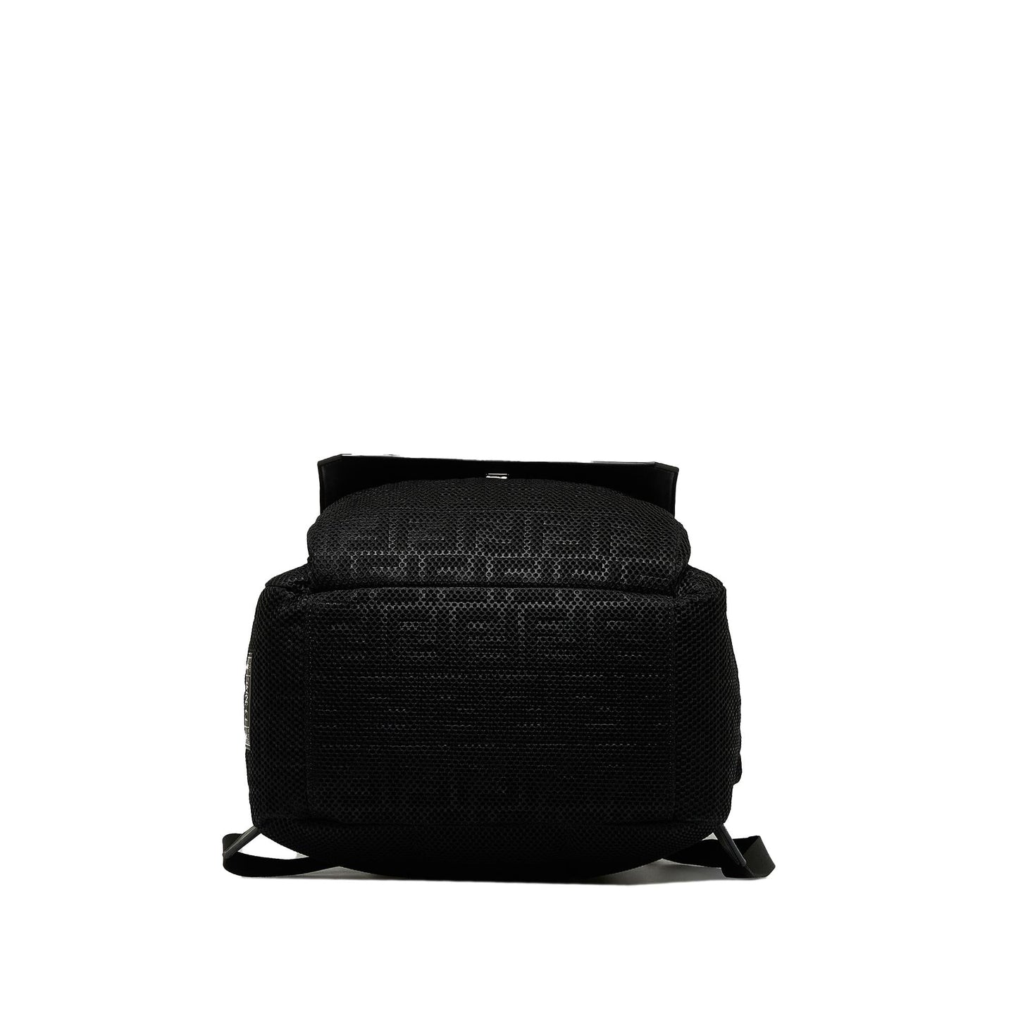 Luxury FendiZucca Buckle Flap Backpack (SHG-CXXC0L)