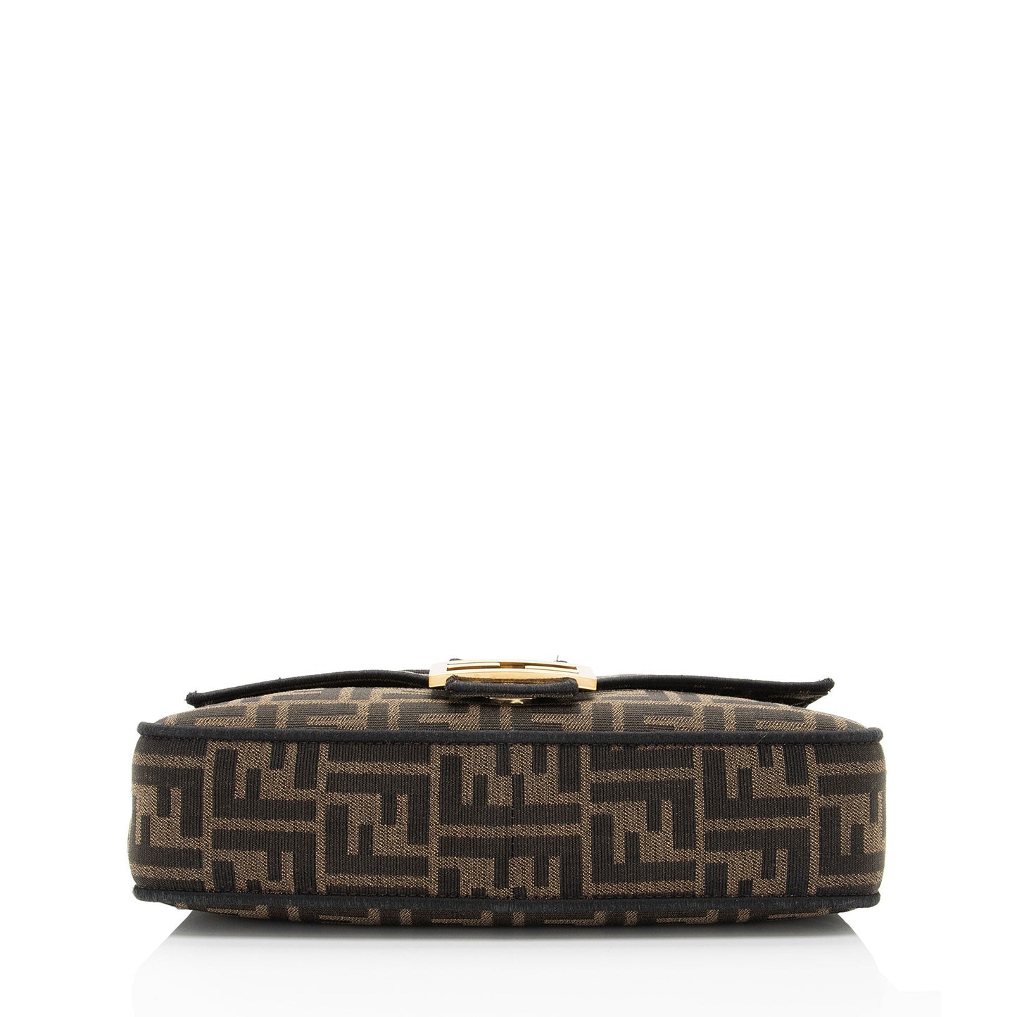 Luxury FendiZucca Calfskin Baguette Shoulder Bag (SHF-J0QlAm)