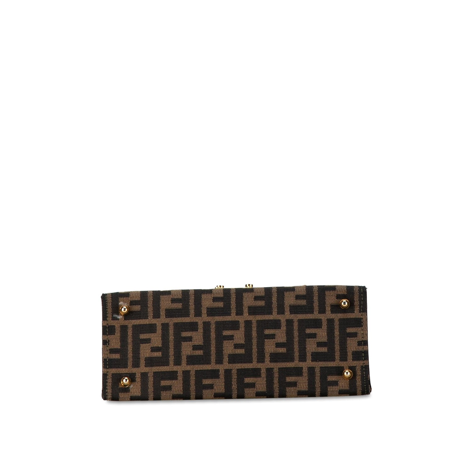 Luxury FendiZucca Canvas Front Pocket Tote (SHG-NtCZTK)