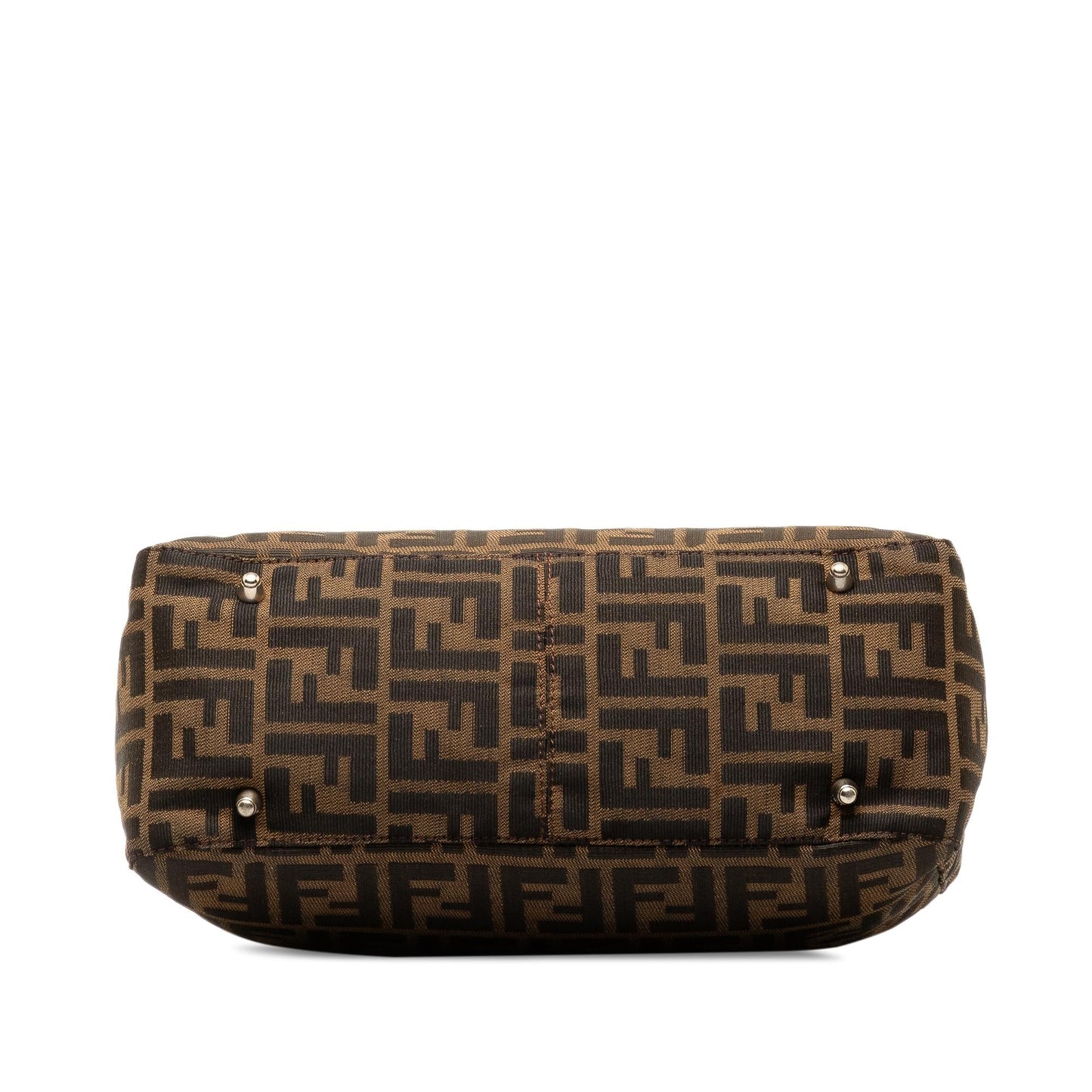 Luxury FendiZucca Canvas Handle Tote (SHG-yHeh88)