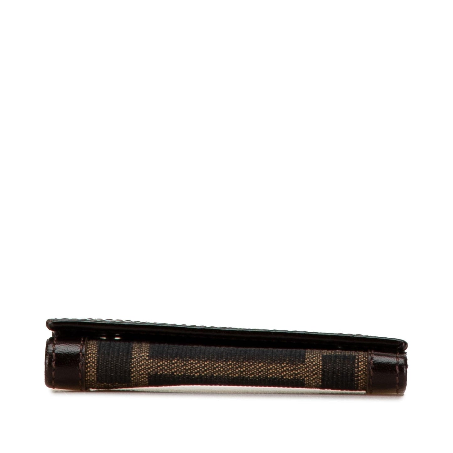 Luxury FendiZucca Canvas Key Holder (SHG-AvOj6a)