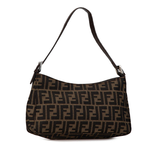 Luxury FendiZucca Canvas Shoulder Bag (SHG-MbXOYt)