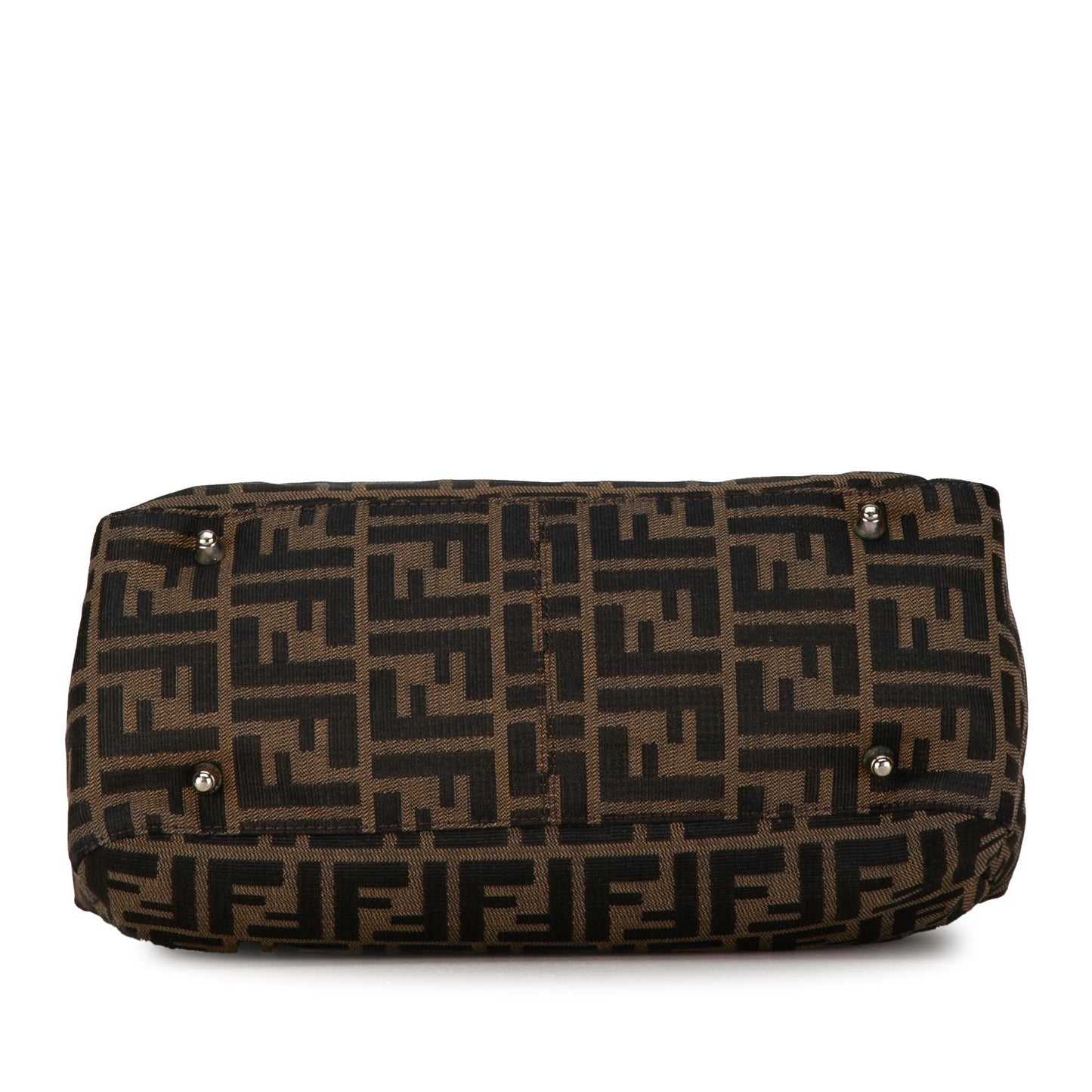 Luxury FendiZucca Canvas Twins Tote (SHG-W2qmNn)