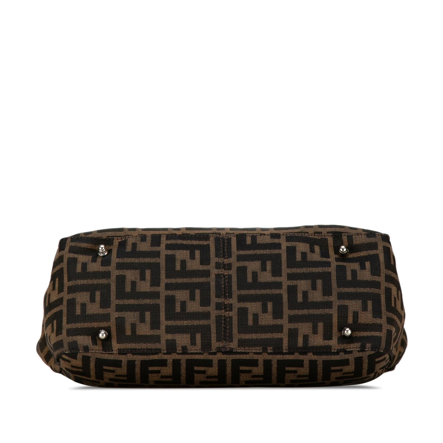 Luxury FendiZucca Canvas Twins Tote (SHG-0O3Ibz)