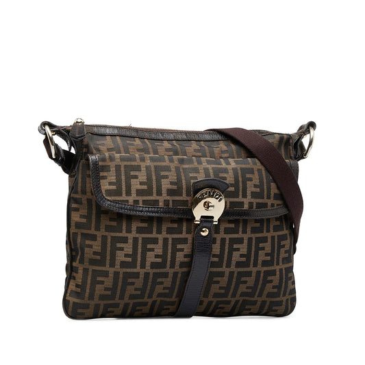 Luxury FendiZucca Chef Zip Crossbody (SHG-VwoC0T)