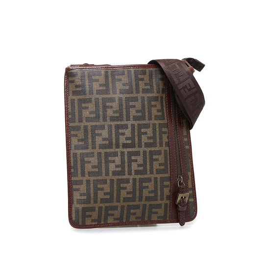 Luxury FendiZucca Crossbody (SHG-26RmTh)