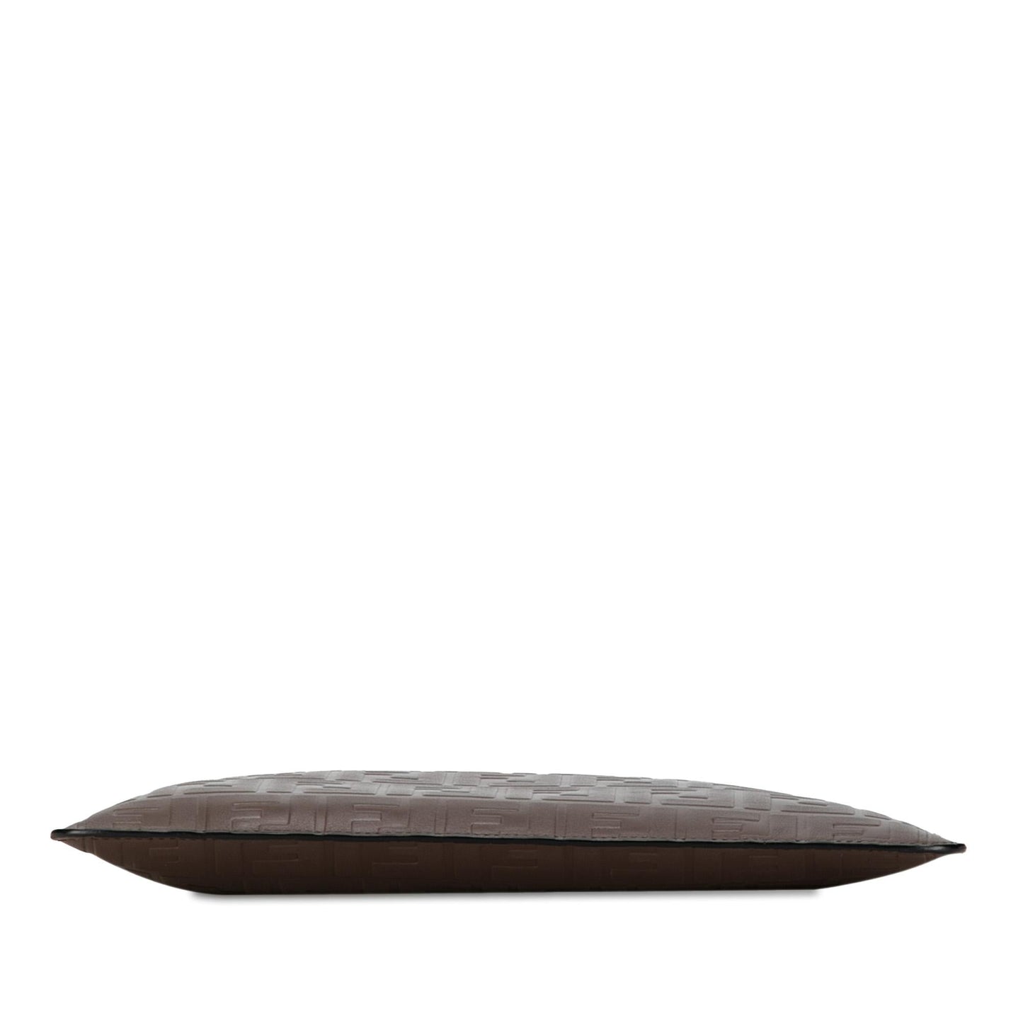 Luxury FendiZucca Embossed Zip Pouch (SHG-pMFnGr)
