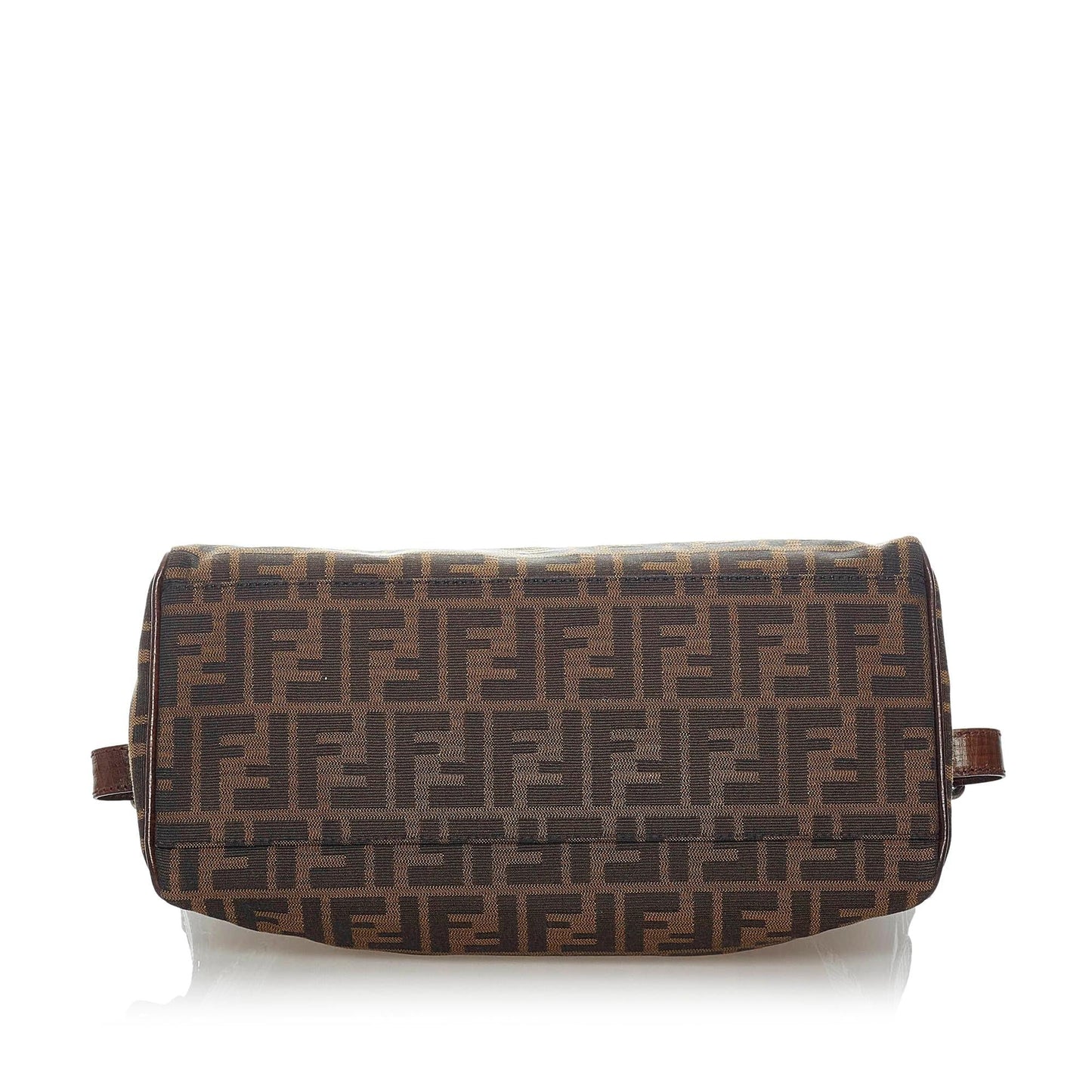 Luxury FendiZucca Etniko Canvas Shoulder Bag (SHG-33388)