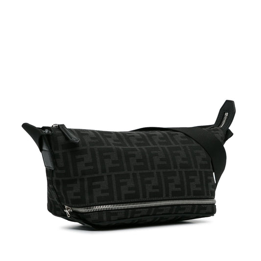 Luxury FendiZucca FF 1974 Convertible Crossbody Bag (SHG-50KMPy)