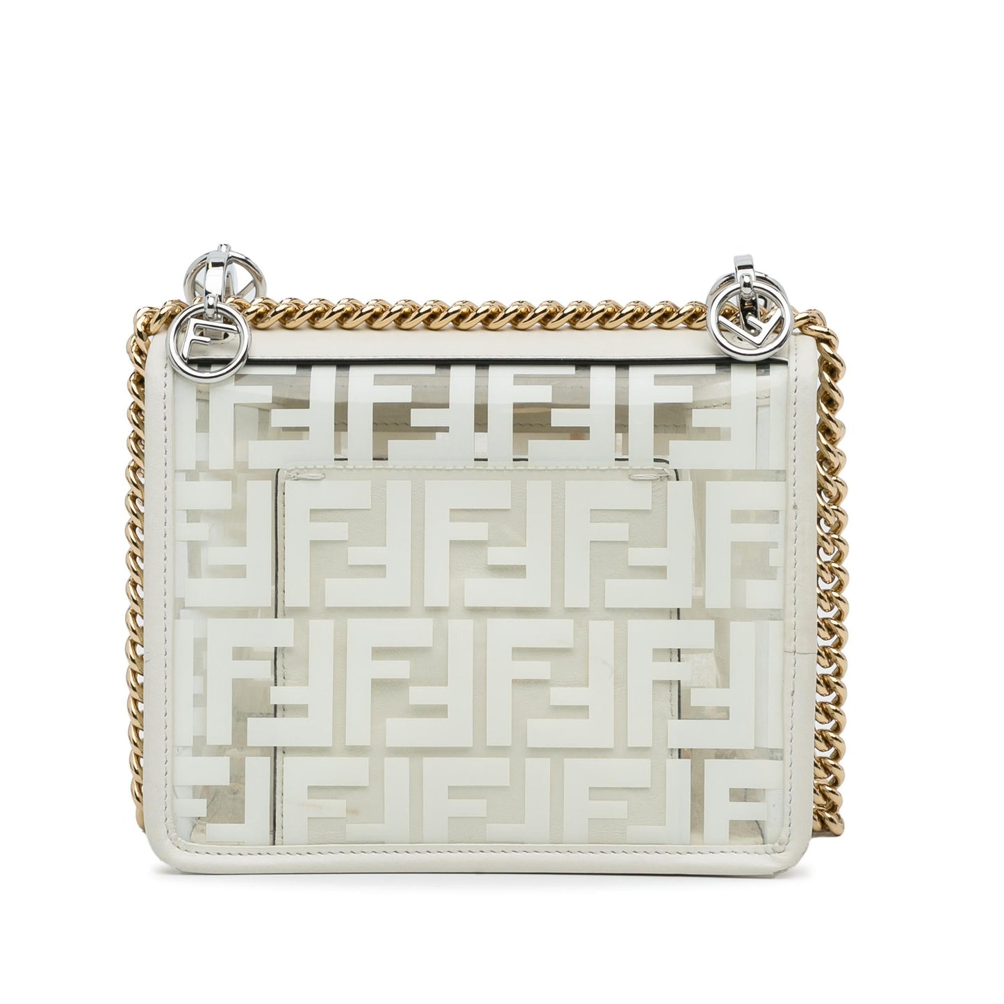 Luxury FendiZucca Kan I F Crossbody Bag (SHG-Pa4pf9)