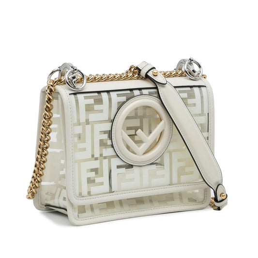 Luxury FendiZucca Kan I F Crossbody Bag (SHG-Pa4pf9)