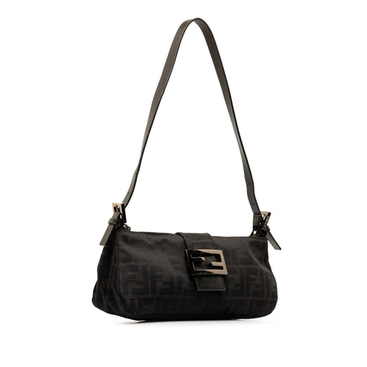 Luxury FendiZucca Shoulder Bag (SHG-BruP35)