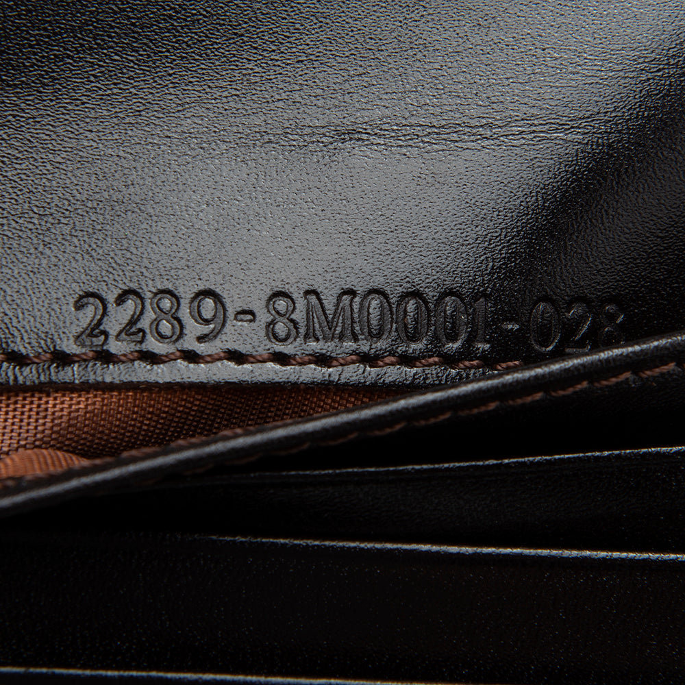 Luxury FendiZucca Trifold Compact Wallet - FINAL SALE (SHF-12797)