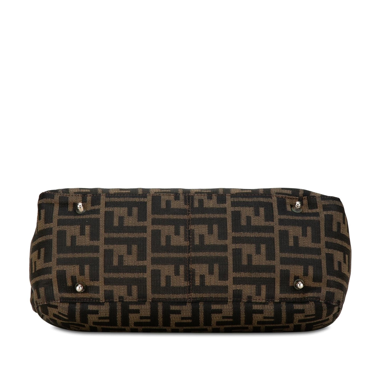 Luxury FendiZucca Twins Canvas Handbag (SHG-OGbi0G)