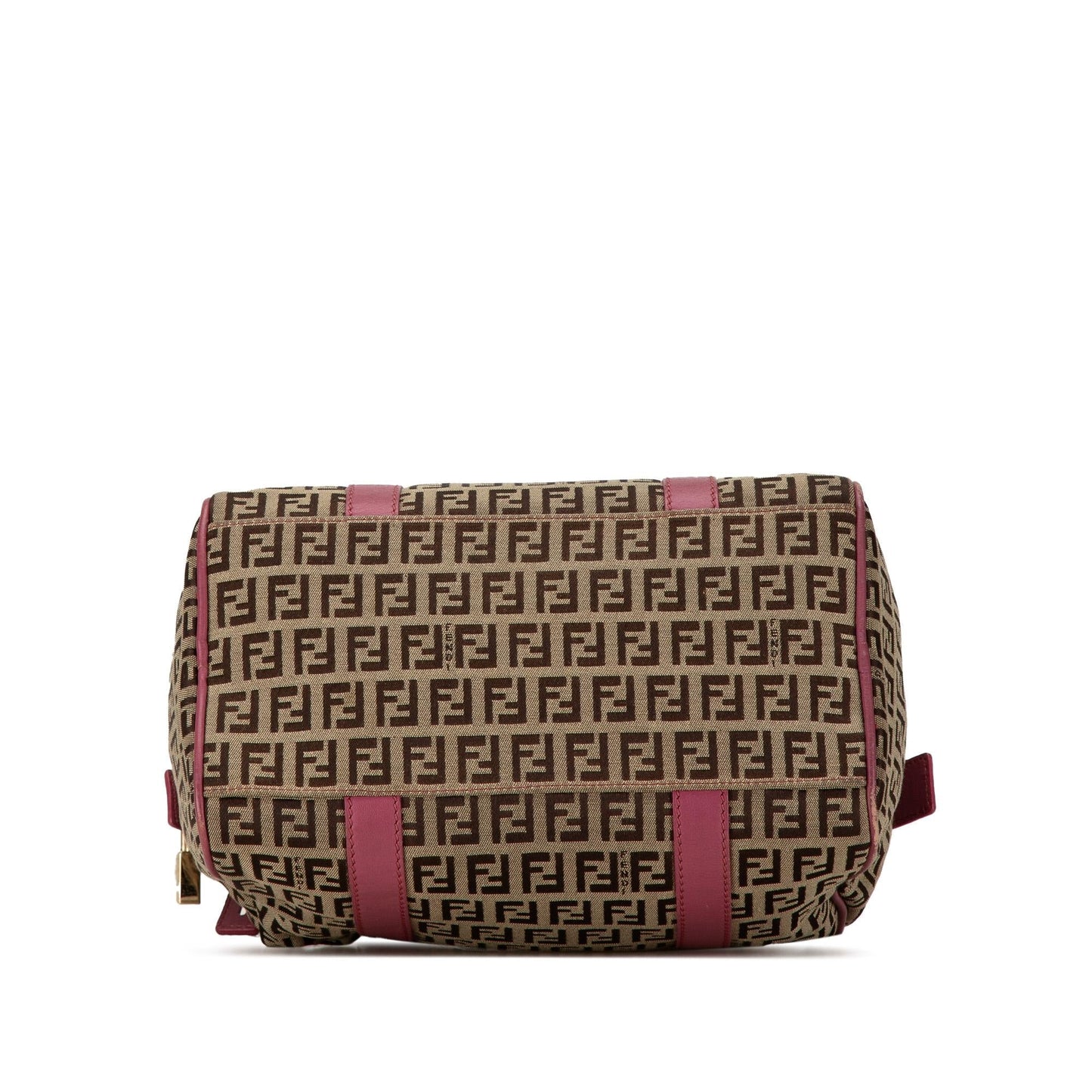 Luxury FendiZucchino Canvas Boston Bag (SHG-PFRtyP)
