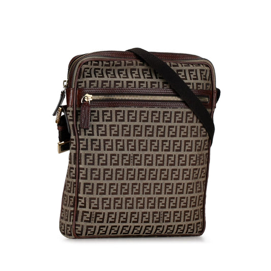 Luxury FendiZucchino Canvas Crossbody (SHG-d5nFz0)